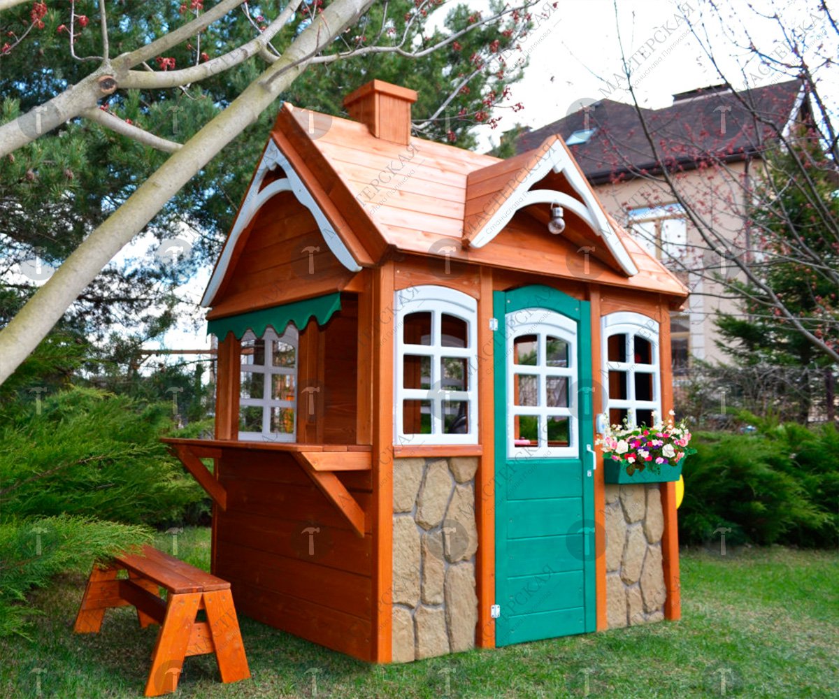 Cedar summit stoneycreek cedar playhouse on sale