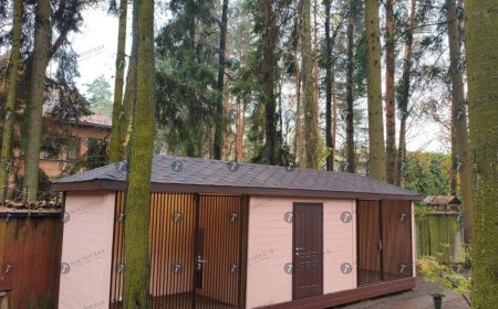 Вольер для двух собак