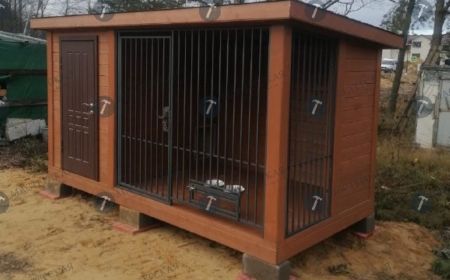 Стандартный уличный вольер